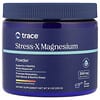 Trace, Stress-X 마그네슘 분말, 라즈베리 레몬 맛, 230g(8.1oz)