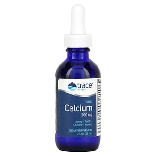 Trace Minerals ®, Ionic Calcium, 200 mg, 2 fl oz (59 ml)