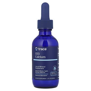 Trace Minerals ®, Cálcio Iônico, 59 ml (2 fl oz)