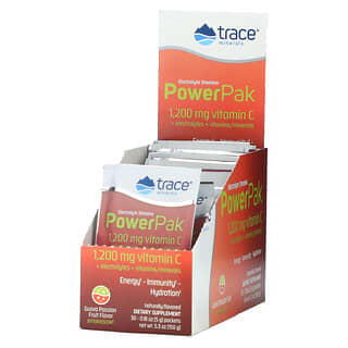 Trace Minerals ®, Electrolyte Stamina PowerPak, Guava Passion Fruit, 30 Packets, 0.18 oz (5 g) Each 