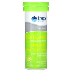 Trace Minerals ®, TM Sport, Comprimidos Efervescentes Max-Hydrate para Imunidade, Limão Siciliano e Limão Taiti, 8 Tubos, 10 Comprimidos Cada