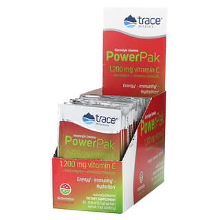 Trace Minerals ®, Electrolyte Stamina PowerPak, Wassermelone, 30 Päckchen, je 5,5 g (0,19 oz.)
