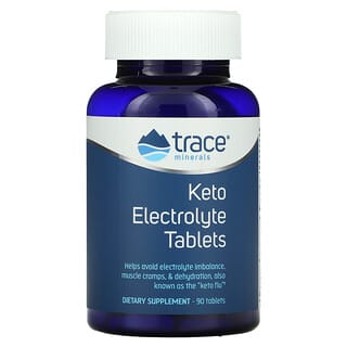 Trace Minerals ®, أقراص إلكتروليتات لنظام الكيتو، 90 قرصًا