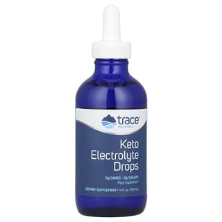 Trace Minerals ®, Keto Electrolyte Drops, 4 течни унции (118 ml)