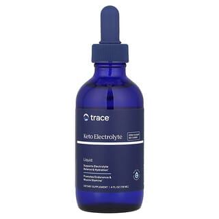 Trace, Picături de electroliți Keto, 4 fl oz (118 ml)