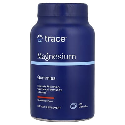 Trace, Magnesium Gummies, Watermelon Flavor, 120 Gummies