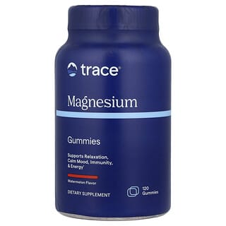 Trace, Magnesium Gummies, Watermelon, 120 Gummies