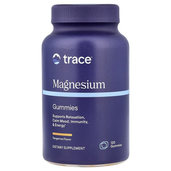 Trace, Gomitas de magnesio, Mandarina`` 120 gomitas