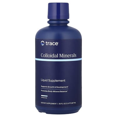 Trace, Colloidal Minerals, Unflavoured, 30 fl oz (887 ml)