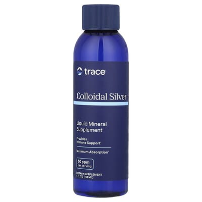 Trace, Colloidal Silver, 4 fl oz (118 ml)
