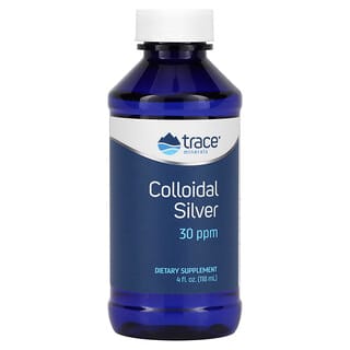 Trace Minerals ®, Prata coloidal, 118 ml (4 fl oz)
