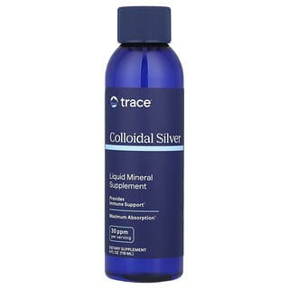 Trace Minerals ®, колоїдне срібло, 118 мл (4 рідк. унції)