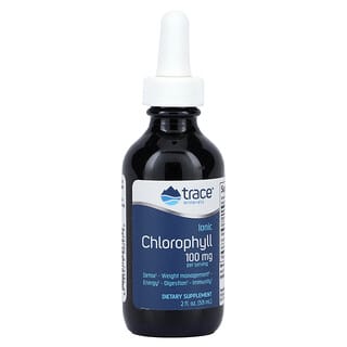 Trace Minerals ®, Clorofila Iônica, 100 mg, 59 mL (2 fl oz)