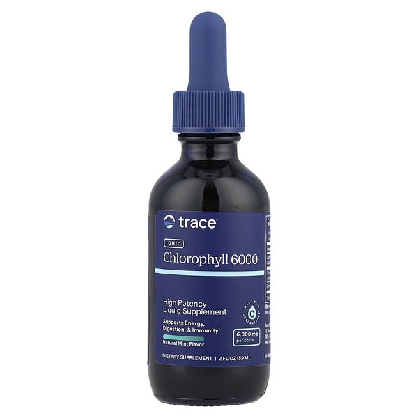 Ionic Chlorophyll 6000, Natural Mint, 2 fl oz (59 ml)