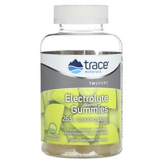 Trace Minerals ®, TM Sport（TMスポーツ）、電解質スタミナグミ、レモンライム、263mg、グミ90粒
