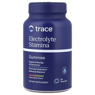 Trace, Gomitas con electrolitos y resistencia, Sandía, 90 gomitas