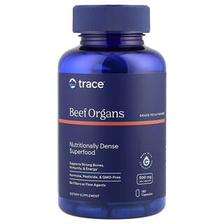 Trace, Beef Organs, 180 Capsules