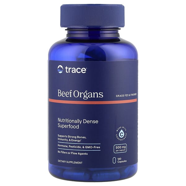 Trace Beef Organs, 180 Capsules