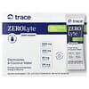 Trace, ZEROLyte, Electroliți și apă de cocos, Citrice sărate, 30 de pliculețe, 0,27 oz (7,7 g) fiecare