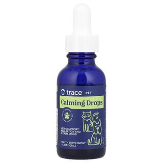 Trace Minerals ®, Pet, Calming Drops, beruhigende Tropfen für Hunde und Katzen, 30 ml (1 fl. oz.)