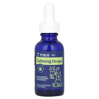 Trace Minerals ®, Calming Drops, For Dogs & Cats, 1 fl oz (30 ml)