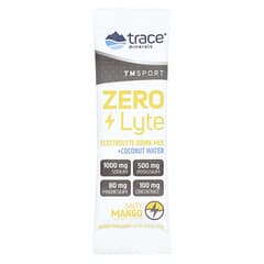 Trace Minerals ®, TM Sport, ZeroLyte, Electrolyte Drink Mix, Salty Mango, 30 Packets, 0.26 oz (7.3 g) Each