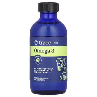 Trace Minerals ®, Pet, Omega 3, For Dogs and Cats, 4 fl oz (118 ml)