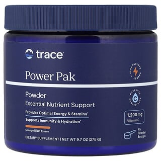 Trace‏, Power Pak, טעם תפוז, 275 גרם (9.7 אונקיות)