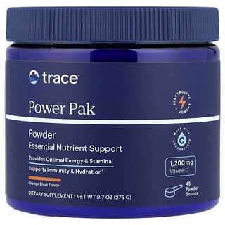 Trace, Power Pak, незаменимые питательные вещества, со вкусом апельсина, 275 г (9,7 унции)