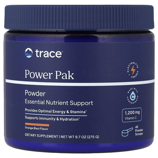Trace Power Pak, Orange Blast, 9.7 oz (275 g)