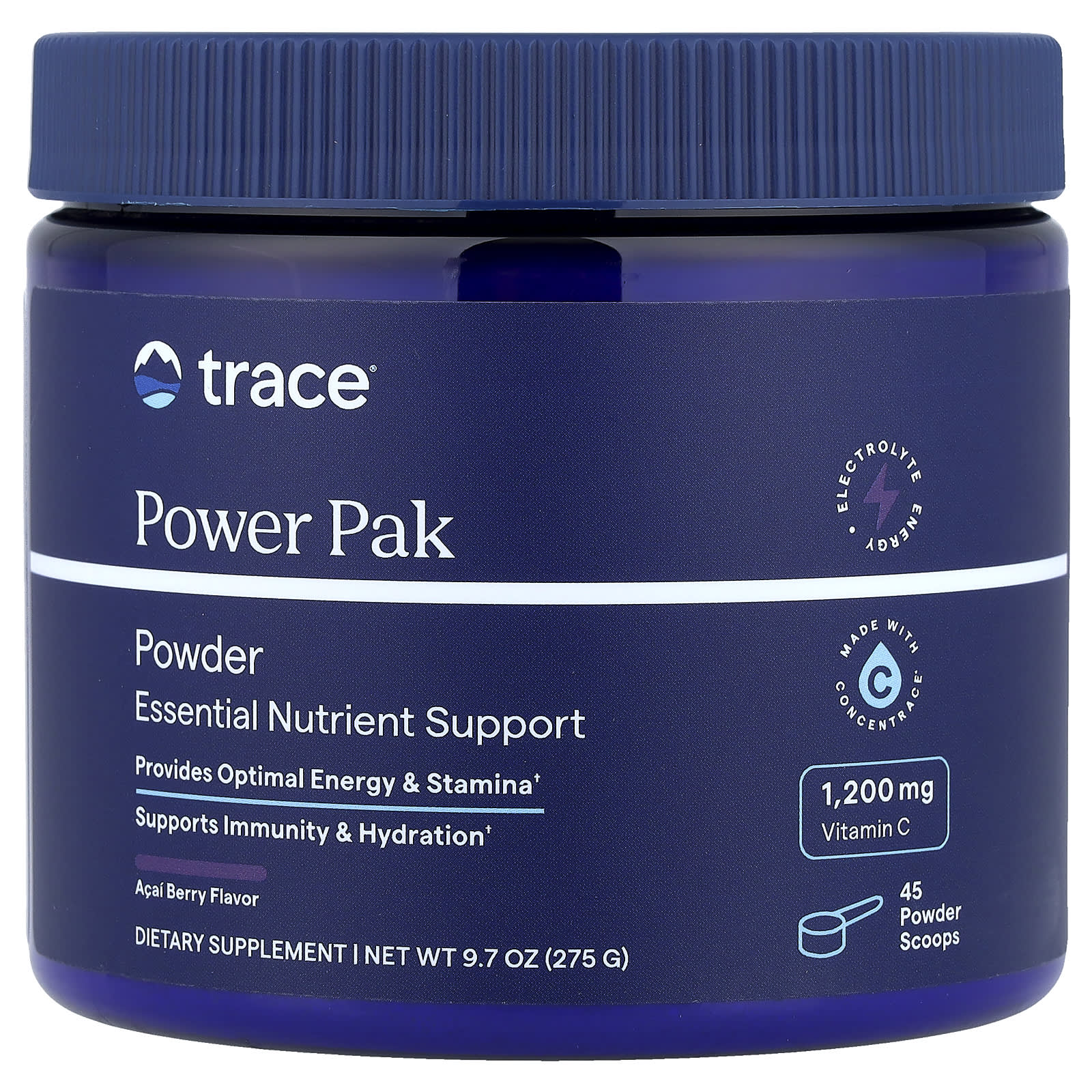 Trace, Power Pak, ягоды асаи, 275 г (9,7 унции)