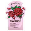 I'm Rose, Folha de Máscara Vitalizante, 1 Folha de Máscara, 21 g (0,74 oz)