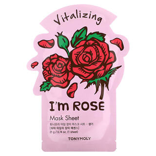 Tony Moly, I'm Rose, Vitalizing Beauty Mask Sheet, 1 Sheet Mask, 0.74 oz (21 g)
