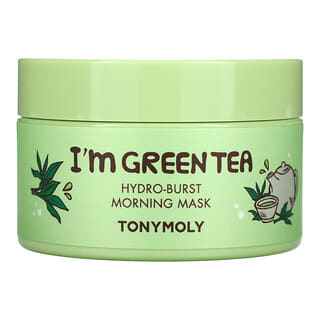 Tony Moly, I'm Green Tea ، قناع الجمال الصباحي Hydro-Burst ، 3.52 أونصة (100 جم)