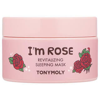 TonyMoly, I'm Rose，煥膚補水睡眠面膜，3.52 盎司（100 克）