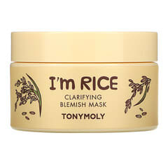 Tony Moly, I'm Rice, Clarifying Blemish Beauty Mask, 100 ml (3,38 fl. oz.)