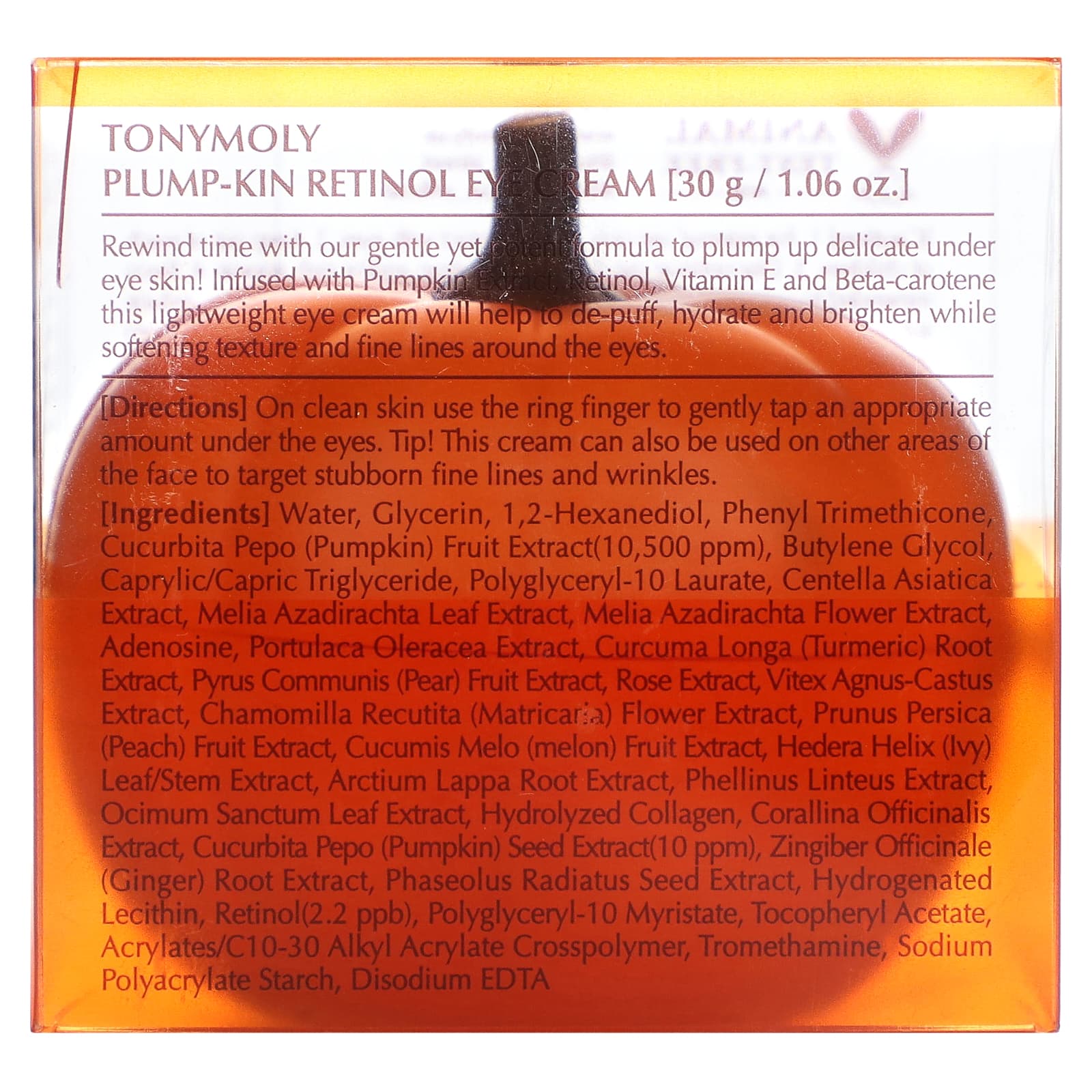 Tony Moly, Plump-Kin, Retinol Eye Cream, 1.06 oz (30 g) Image 4