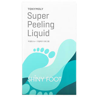 Tony Moly, Shiny Foot, жидкость для суперпилинга, 1 пара