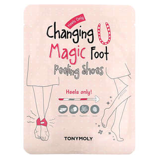 Tony Moly‏, נעלי פילינג מבית Changing U, ‏זוג אחד, 18 גרם (0.63 אונקיות)