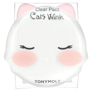 TonyMoly, Cat's Wink Clear Pact，03 半透明，0.28 盎司（8 克）