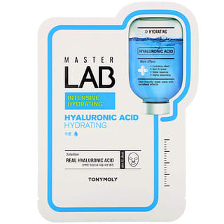 Tony Moly, Master Lab, Mascarilla hidratante con ácido hialurónico, 1 lámina, 19 g