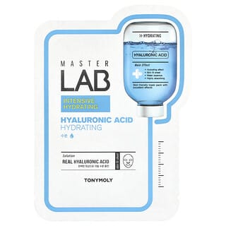 TonyMoly, Master Lab, Hyaluronik Asit Güzellik Maskesi, Nemlendirici, 1 Sayfa, 19 gr