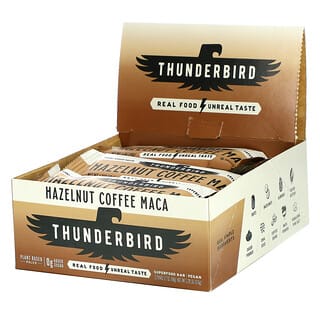 Thunderbird, SuperFood 棒，榛子咖啡玛卡，12 根，每根 1.7 盎司（48 克）