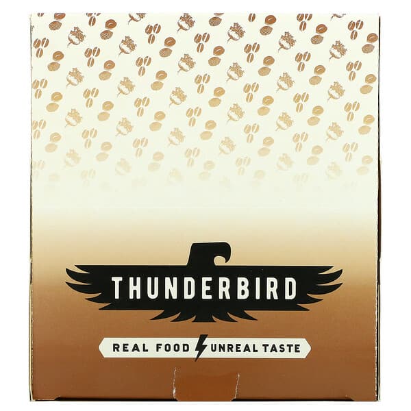 Thunderbird, Superfood Bar, Hazelnut Coffee Maca, 12 Bars, 1.7 oz (48 g) Each
