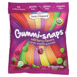 Torie & Howard, Gummi-Snaps, Wild Berry, 3 oz (85 g)