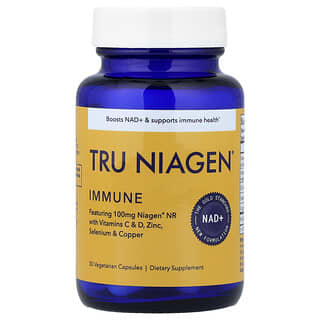 Tru Niagen, Immune, 30 capsule vegetariane