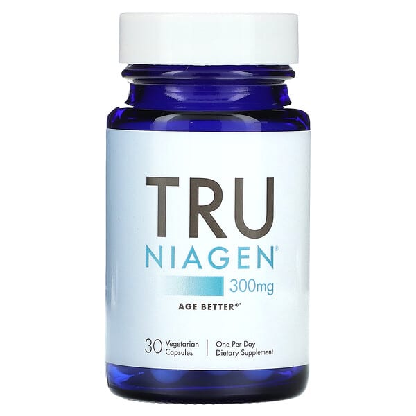 Tru Niagen, 煙醯胺核糖，300 毫克，30 粒素食膠囊