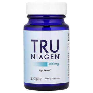 Tru Niagen, Age Better®, 300 mg, 30 kasviskapselia