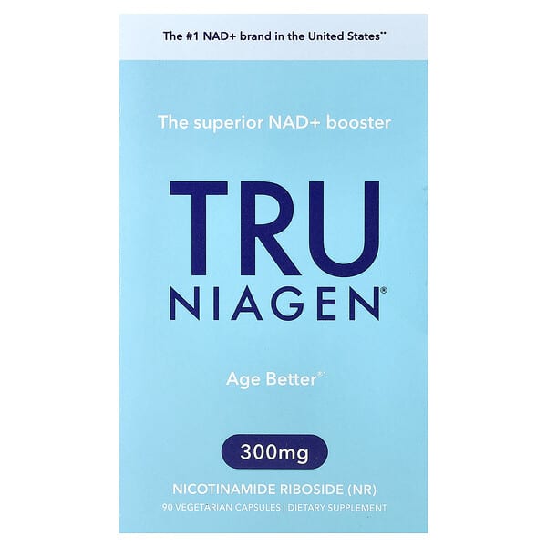 Tru Niagen, Age Better®, 300 mg, 90 Vegetarian Capsules — product photo 1