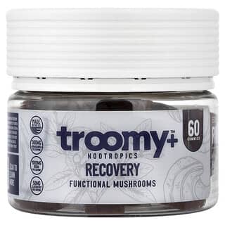 Troomy Nootropics‏, Recovery, Functional Mushrooms Gummies, Harvest Berry Acai, 60 Gummies, 9.52 oz (270 g)